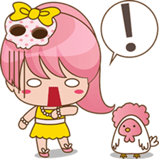 Nana, the teenage girl sticker #3244583