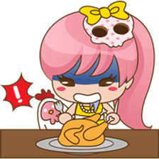 Nana, the teenage girl sticker #3244591