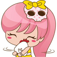 Nana, the teenage girl sticker #3244593