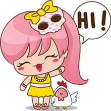 Nana, the teenage girl sticker #3244611