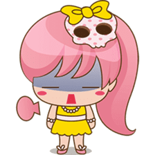 Nana, the teenage girl sticker #3244615