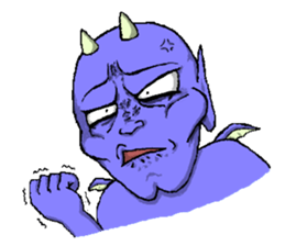 "Adao" of the devil sticker #3244846