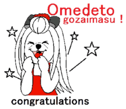 play hairdresser of the maltese dog sticker #3244894