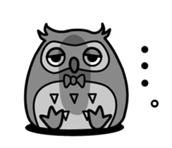 Your reply owl sticker #3245029