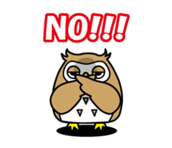 Your reply owl sticker #3245058