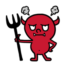 evil stamp sticker #3245317