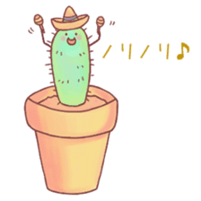 Pretty Cactus sticker #3245392