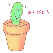 Pretty Cactus sticker #3245415
