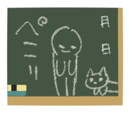 Communication with blackboard sticker #3245649