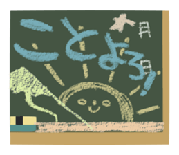 Communication with blackboard sticker #3245653