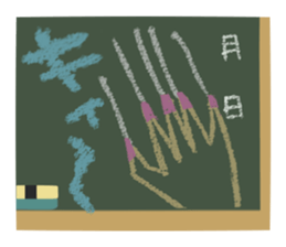 Communication with blackboard sticker #3245654