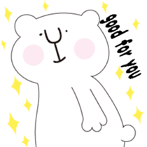 Mysterious bear(English) sticker #3246223