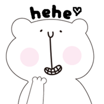 Mysterious bear(English) sticker #3246229