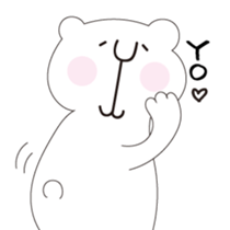 Mysterious bear(English) sticker #3246230