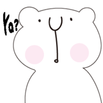 Mysterious bear(English) sticker #3246231