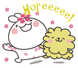 Sakura the rabbit Indonesian sticker #3246260