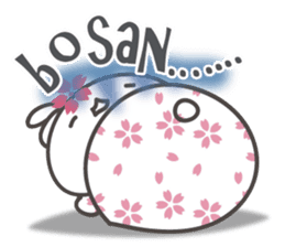 Sakura the rabbit Indonesian sticker #3246273