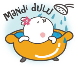 Sakura the rabbit Indonesian sticker #3246278