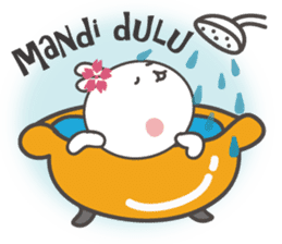 Sakura the rabbit Indonesian sticker #3246278