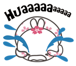 Sakura the rabbit Indonesian sticker #3246284