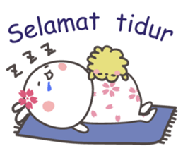 Sakura the rabbit Indonesian sticker #3246295