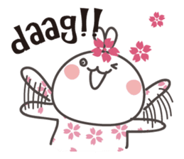 Sakura the rabbit Indonesian sticker #3246296