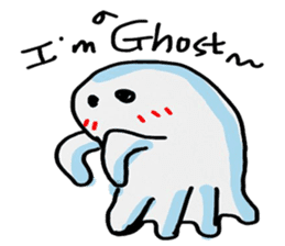 Cloth ghost sticker #3246424