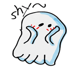 Cloth ghost sticker #3246427