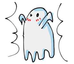 Cloth ghost sticker #3246437