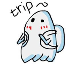 Cloth ghost sticker #3246446