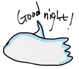 Cloth ghost sticker #3246447