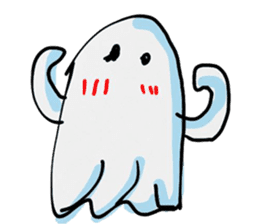 Cloth ghost sticker #3246450