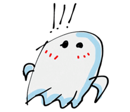 Cloth ghost sticker #3246453