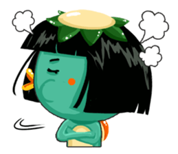 Kappapyon the cute girl kappa sticker #3246589
