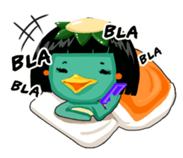 Kappapyon the cute girl kappa sticker #3246599