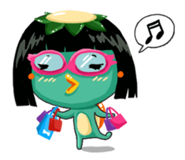 Kappapyon the cute girl kappa sticker #3246603