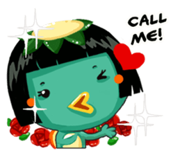 Kappapyon the cute girl kappa sticker #3246616