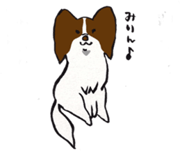 PAPILLON in MIKAWA sticker #3246796