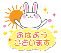Cute Rabbit Conversation sticker #3247659