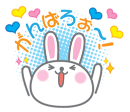 Cute Rabbit Conversation sticker #3247664