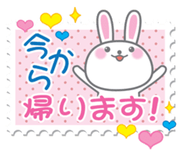 Cute Rabbit Conversation sticker #3247666