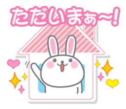 Cute Rabbit Conversation sticker #3247668