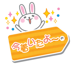 Cute Rabbit Conversation sticker #3247677