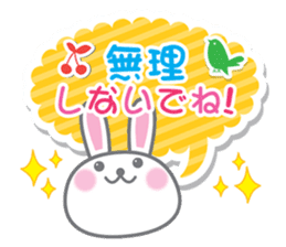 Cute Rabbit Conversation sticker #3247683