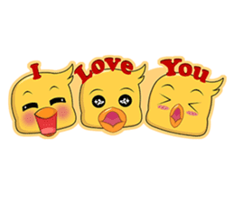 CHICKABOOM Valentine Edition sticker #3247990