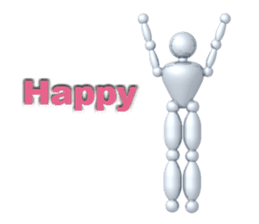 Robot with the human mind sticker #3248183