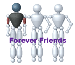 Robot with the human mind sticker #3248186