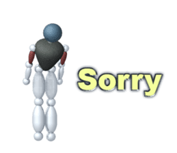 Robot with the human mind sticker #3248212