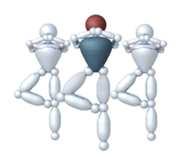 Robot with the human mind sticker #3248216