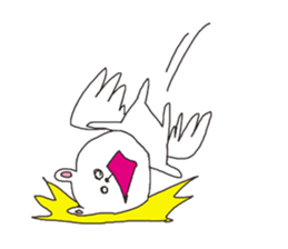 The interesting and cute white bear sticker #3248224